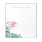 Tropical Pink Flamingo Personalized Stationery