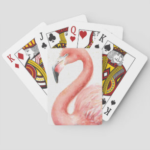 Tropical   Pink Flamingo Playing Cards