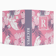 Tropical pink hibiscus personalized recipe