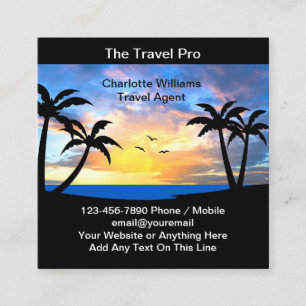 Tropical Pittoresque Travel Agent Expert Cartes de