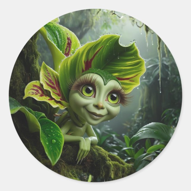 Tropical Plant Sticker (Front)