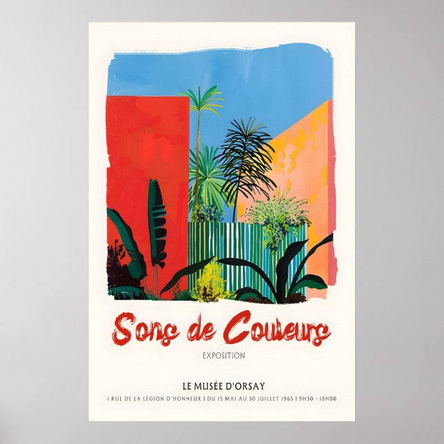 Tropical Plants Art Print 1965 Musée d'Orsay (Front)