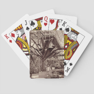 Tropical Plants in the Egyptian Room, Crystal Pala Playing Cards