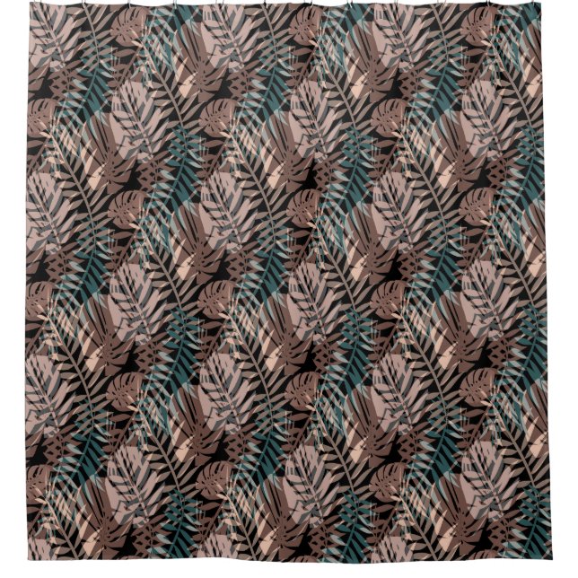 Tropical plants, jungle, tropics , beige ,leaves   (Front)