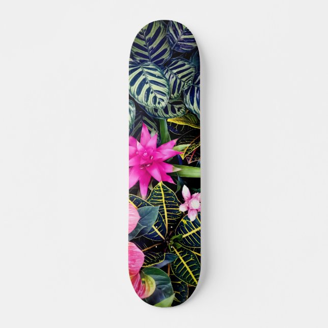 Tropical plants skateboard (Front)
