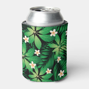 Tropical plumeria lush forest can cooler