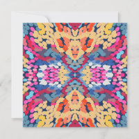 Tropical Plumeria Spotted Flowers Tile Pattern