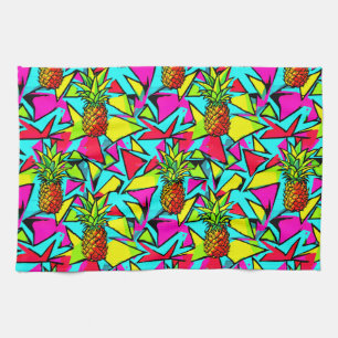 Tropical Pop Pineapple Kitchen Towel