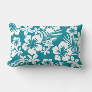 Tropical Print Accent Pillow