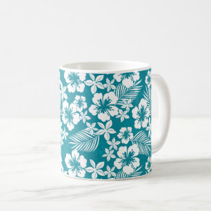 Tropical Print Coffee Mug 