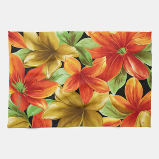 Tropical Print Kitchen Towel