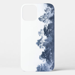 Tropical rainforest, misty silhouette, Thailand iPhone 12 Case