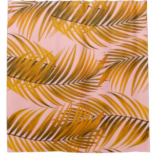 Tropical Realistic Leaves Pattern Trendy Fashion C