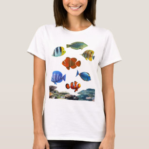 Tropical Reef With Fish T-Shirt