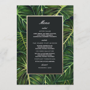 Tropical Romance / Menu