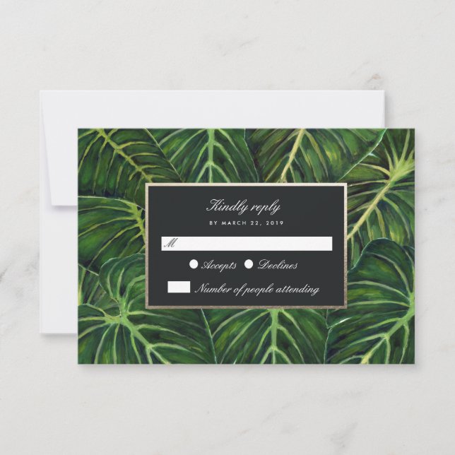 Tropical Romance / RSVP (Front)