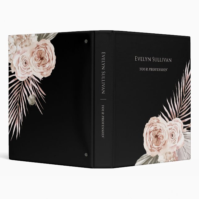 Tropical roses binder (Background)