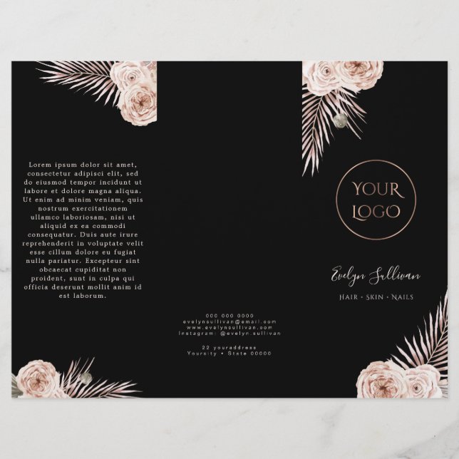 Tropical roses brochure (Front)