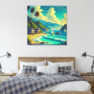 Tropical Ryukyu Dreams Canvas Print