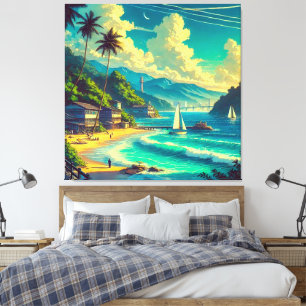 Tropical Ryukyu Dreams Canvas Print