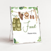 Tropical Safari Jungle Animals Baby Shower Food