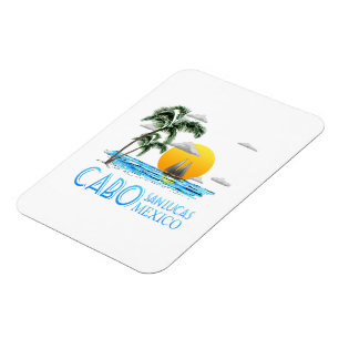 Tropical Sailing Cabo San Lucas Mexico Magnet