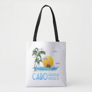 Tropical Sailing Cabo San Lucas Mexico Tote Bag
