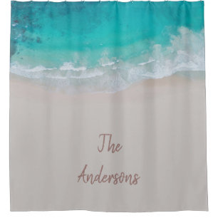 tropical sand beach ocean sunny waves modern
