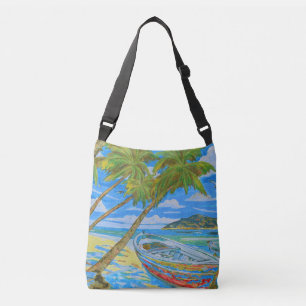 Tropical Scene crossbody bag