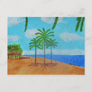 Tropical Scene Postcard