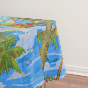 Tropical Scene tablecloth