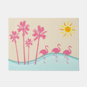 Tropical Scenic Doormat