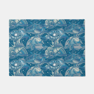 Tropical Sea Pattern Doormat