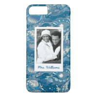 Tropical Sea Pattern | Your Photo & Name