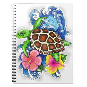 Tropical Sea Turtle Notebook