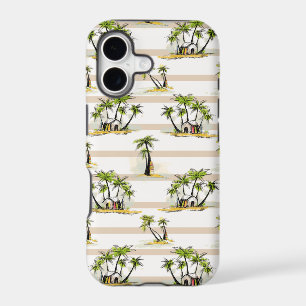 Tropical Shack And Palms