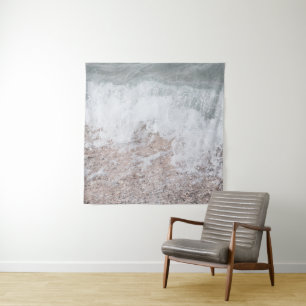 Tropical Shoreline Bliss 3 #art #travel Tapestry