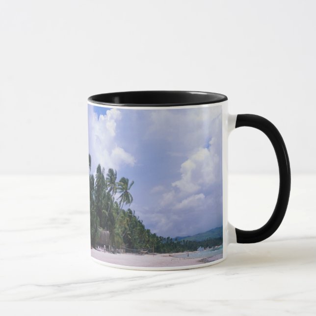 Tropical shoreline mug (Right)