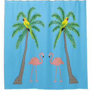 Tropical Shower Curtain, nature, natural design