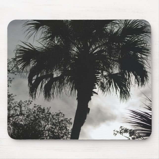 Tropical Silhouette Mouse Pad (Front)