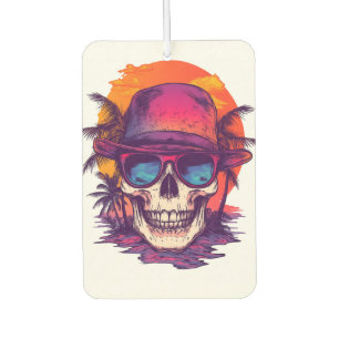 Tropical Skull Vibe Air Freshener