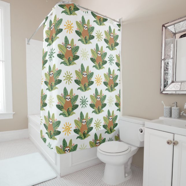 Tropical Sloth Pattern (In Situ)