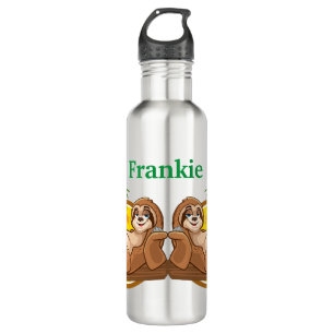Tropical Sloths  Stainless Steel Water Bottle