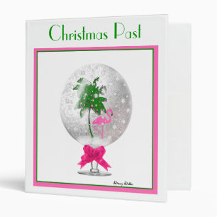 Tropical Snow globe Binder