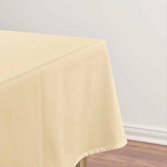 Tropical Soft Yellow Tablecloth (In Situ)