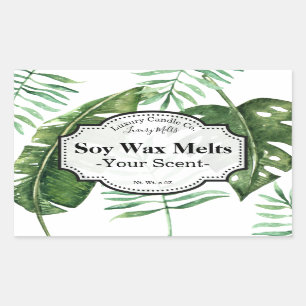 Tropical Soy Wax Melt Label