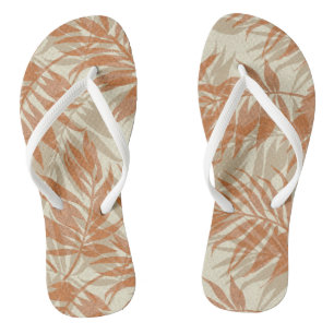 Tropical Spa Coordinates- Areca Palms Hawaiian Flip Flops
