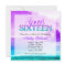 Tropical Sparkle Purple Aqua Sweet 16