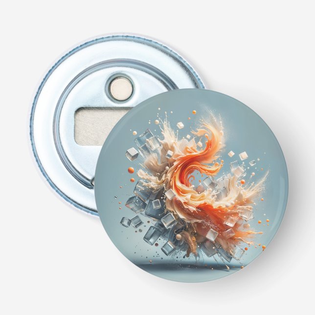 Tropical Splash Bottle Opener (Front)