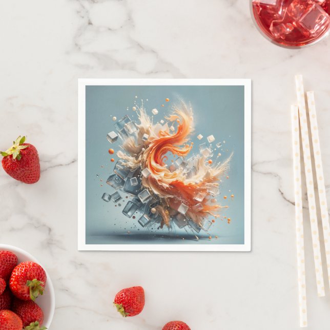 Tropical Splash Napkin (Insitu)